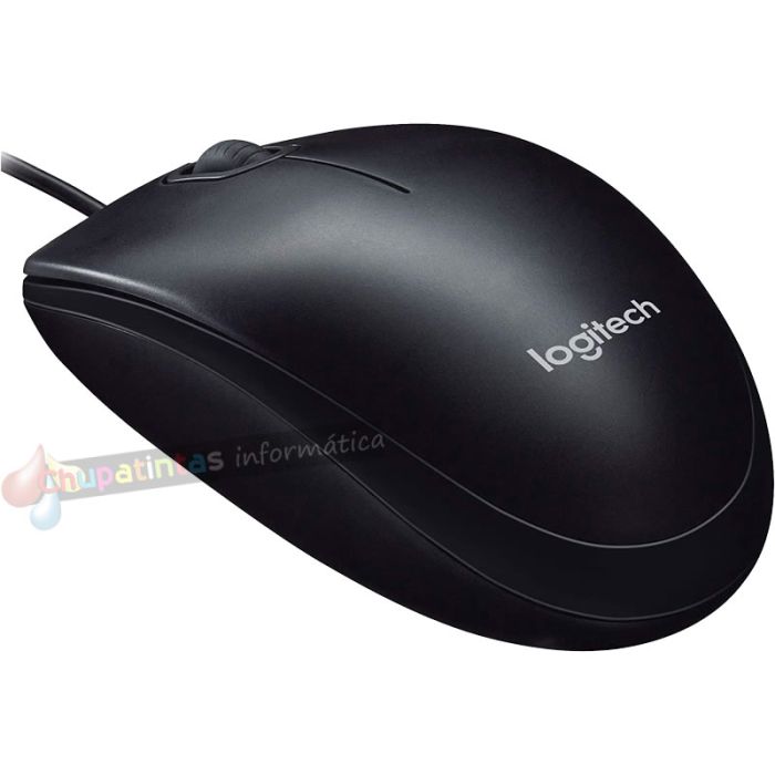 Logitech M90 Ratón USB 1000dpi - 3 Botones - Uso Ambidiestro - Color Negro-2