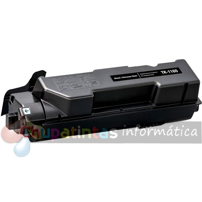 Kyocera TK1160 Negro Cartucho de Tóner Genérico - Reemplaza 1T02RY0NL0