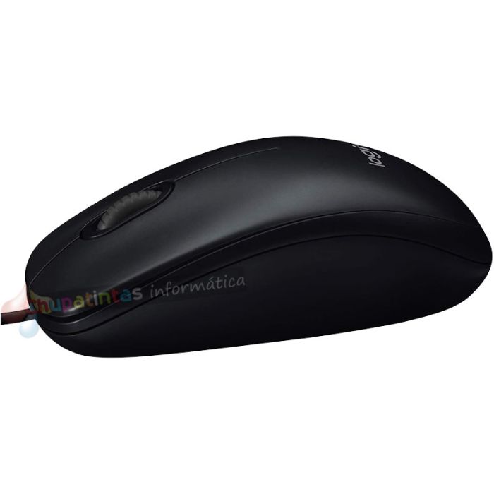 Logitech M90 Ratón USB 1000dpi - 3 Botones - Uso Ambidiestro - Color Negro-4