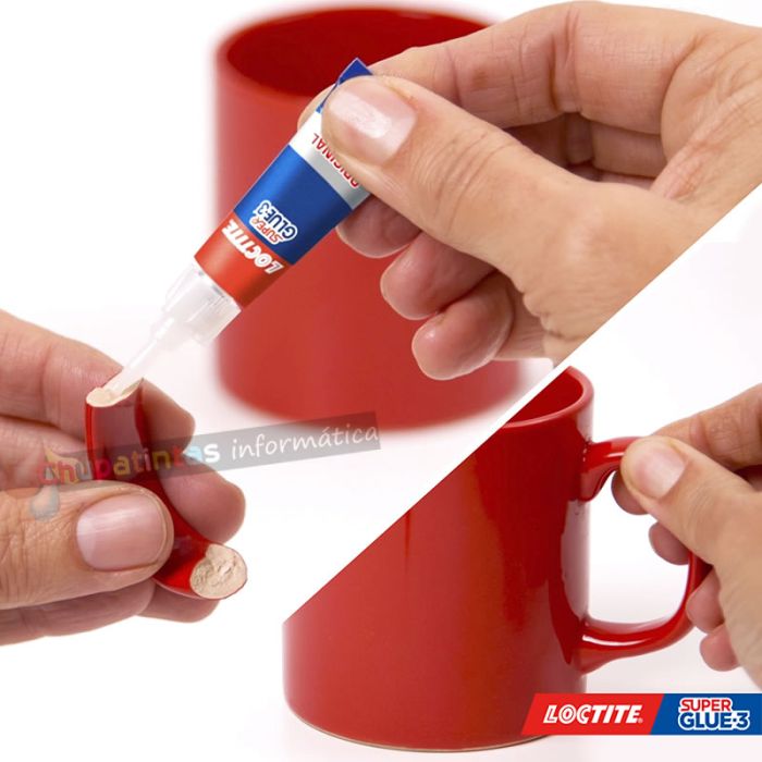 Loctite Súper Glue-3 Original Pegamento Transparente Instantáneo 3gr - Resistencia - Secado en 3 Segundos -5