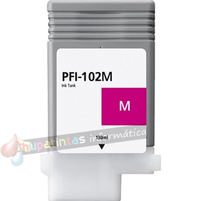 Canon PFI102 Magenta Cartucho de Tinta Genérico - Reemplaza 0897B001