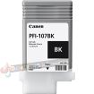 Canon PFI107 Negro Cartucho de Tinta Original - PFI107BK/6705B001