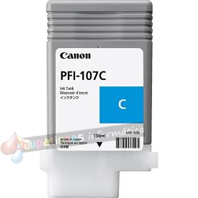 Canon PFI107 Cian Cartucho de Tinta Original - PFI107C/6706B001-1