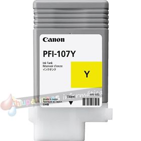 Canon PFI107 Amarillo Cartucho de Tinta Original - PFI107Y/6708B001-1