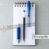 Pilot Bolígrafo de Gel G2 Rollerball Retráctil - Recargable - Punta de Bola Redonda 0.7mm -  Grip Ergonómico - Color Azul-3