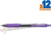 Pilot Boligrafo de Gel G2 Rollerball Retractil - Recargable - Punta de Bola Redonda 0.7mm - Trazo 0.32mm - Grip Ergonomico - Color Violeta