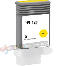 Canon PFI120 Amarillo Cartucho de Tinta Pigmentada Genérico - Reemplaza 2888C001