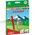 Alpino Pack de 18 Lápices de Colores Hexagonales - Mina de 3mm Resistente a la Rotura - Colores Vivos y Brillantes Surtido-1