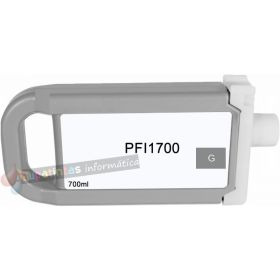 Canon PFI1700/PFI1300/PFI1100 Gris Cartucho de Tinta Pigmentada Genérico