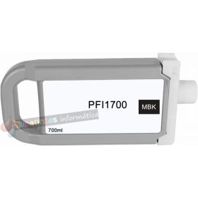 Canon PFI1700/PFI1300/PFI1100 Negro Mate Cartucho de Tinta Pigmentada Genérico