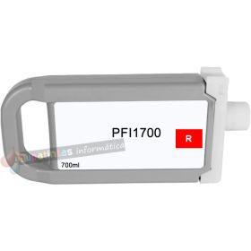Canon PFI1700/PFI1300/PFI1100 Rojo Cartucho de Tinta Pigmentada Genérico