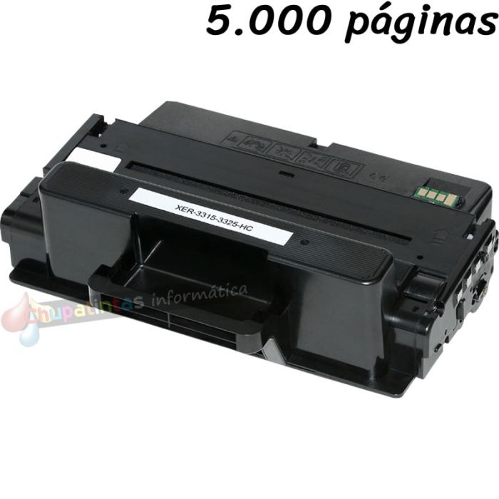 Xerox WorkCentre 3315/3325 Negro Cartucho de Tóner Genérico - Reemplaza 106R02311/106R02313/106R02309-1