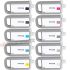 Canon PFI1700/PFI1300/PFI1100 Pack de 10 Cartuchos de Tinta Genéricos