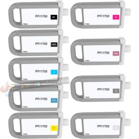 Canon PFI1700/PFI1300/PFI1100 Pack de 9 Cartuchos de Tinta Genericos