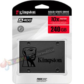 Kingston A400 Disco Duro Sólido SSD 240GB 2.5" SATA3-1