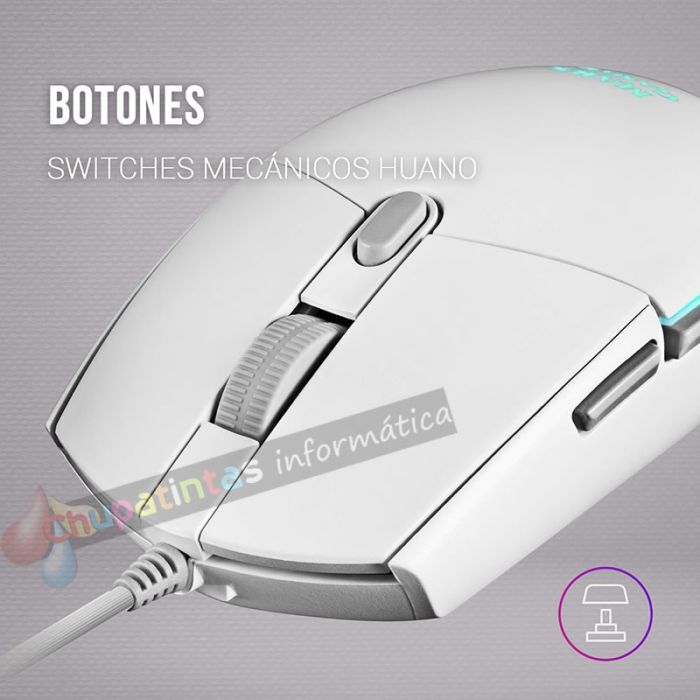 Mars Gaming MMG Ratón Gaming USB 3200dpi - Iluminación RGB Flow - 5 Botones - Uso Diestro - Cable de 1.60m-2