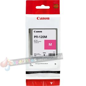 Canon PFI120 Magenta Cartucho de Tinta Original - 2887C001-1