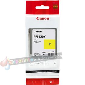 Canon PFI120 Amarillo Cartucho de Tinta Original - 2888C001-1
