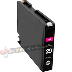 Canon PGI29 Magenta Cartucho de Tinta Pigmentada Genérico - Reemplaza 4874B001