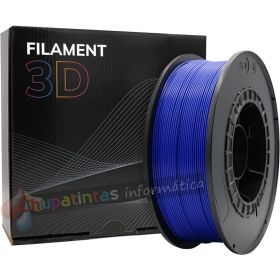 Filamento 3D PLA - Diámetro 1.75mm - Bobina 1kg - Color Azul Noche