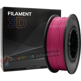 Filamento 3D PLA - Diámetro 1.75mm - Bobina 1kg - Color Magenta