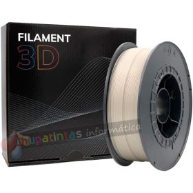 Filamento 3D PLA - Diámetro 1.75mm - Bobina 1kg - Color Nácar