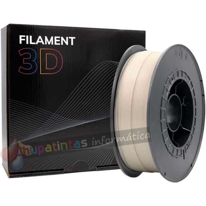 Filamento 3D PLA - Diámetro 1.75mm - Bobina 1kg - Color Nácar