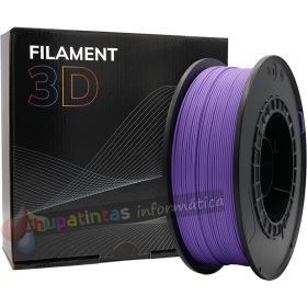Filamento 3D PLA - Diámetro 1.75mm - Bobina 1kg - Color Morado Claro