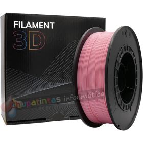 Filamento 3D PLA - Diámetro 1.75mm - Bobina 1kg - Color Rosa Crema