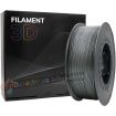 Filamento 3D PLA - Diametro 1.75mm - Bobina 1kg - Color Plata