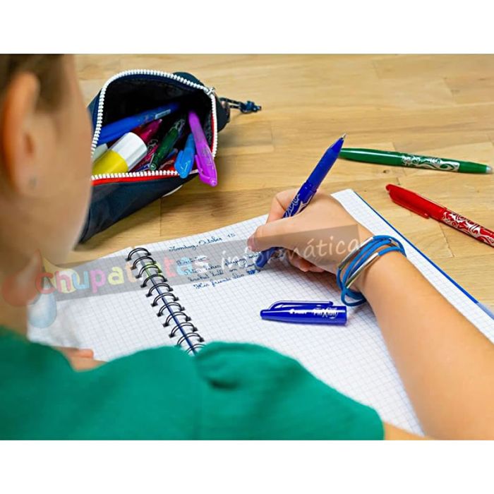 Pilot Bolígrafo gel borrable Frixion Ball - 0.7mm - ergonómico - Color Azul-9