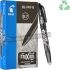 Pilot Bolígrafo gel borrable Frixion Ball - 0.7mm - ergonómico - Color Negro-4