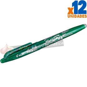 Pilot Bolígrafo gel borrable Frixion Ball - 0.7mm - ergonómico - Color Verde-1