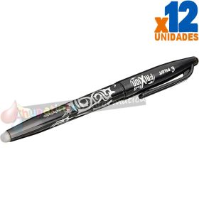 Pilot Bolígrafo gel borrable Frixion Ball - 0.7mm - ergonómico - Color Negro-1
