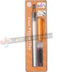Pilot Pack de Pluma Estilografica Parallel Pen 2.4mm - Punta de Acero - Trazo de 2.4mm - 2 Recargas, Kit Limpieza Interior y Exterior - Color Negro/Rojo