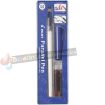 Pilot Pack de Pluma Estilografica Parallel Pen 6.0mm - Punta de Acero - Trazo de 6.0mm - 2 Recargas, Kit Limpieza Interior y Exterior - Color Negro/Rojo