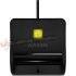 Aisens Lector de Tarjeta Inteligente DNI - USB-C -ASCR-SN03-BK - Color Negro-2
