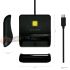 Aisens Lector de Tarjeta Inteligente DNI - USB-C -ASCR-SN03-BK - Color Negro-3
