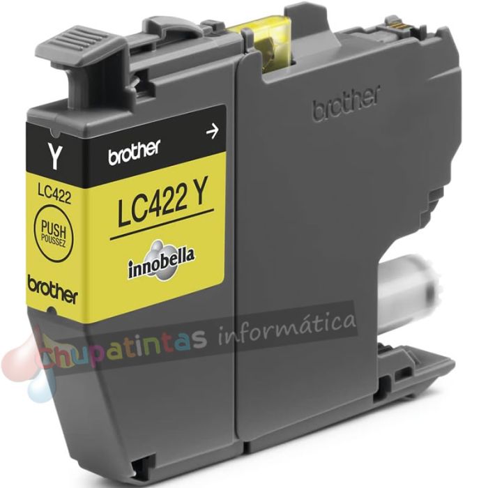 Brother LC422 Amarillo Cartucho de Tinta Original - LC422Y-2