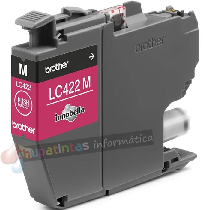 Brother LC422 Magenta Cartucho de Tinta Original - LC422M-2