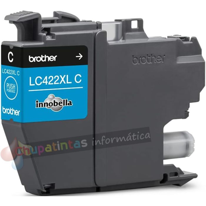 Brother LC422XL Cian Cartucho de Tinta Original - LC422XLC-2