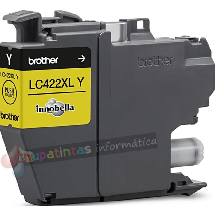 Brother LC422XL Amarillo Cartucho de Tinta Original - LC422XLY-2