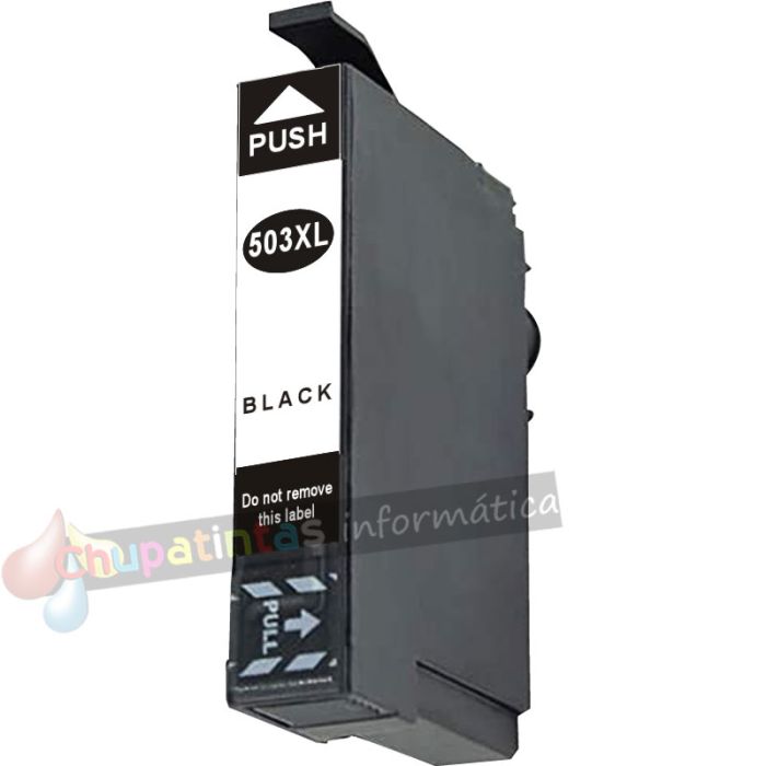 Epson 503XL Negro Cartucho de Tinta Genérico - Reemplaza C13T09R14010/C13T09Q14010