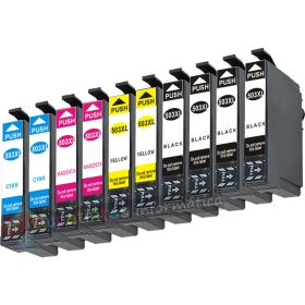 Epson 503XL Pack Ahorro 10 Cartuchos de Tinta Genericos