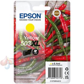 Epson 503XL Amarillo Cartucho de Tinta Original - C13T09R44010-1