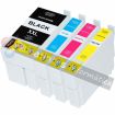 Epson T2716 (27XL)Pack Ahorro 4 Cartuchos de Tinta Genericos: T2711+T2712+T2713+T2714
