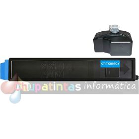 KYOCERA TK895 COMPATIBLE TÓNER CIAN