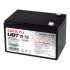 Salicru UBT 12/12 Bateria AGM Recargable de 12 Ah / 12 V - Color Negro