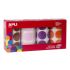 Apli Gomets Redondos Ø 33mm - Colores Surtidos - Adhesivo Permanente - 4 Rollos por Pack - 2832 Gomets - Ideal para Desarrollar la Psicomotricidad Fina en Guarderias