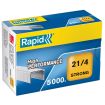 Rapid Caja de 5000 Grapas 21/4 - Alambre Reforzado Galvanizado - Patilla de 4mm